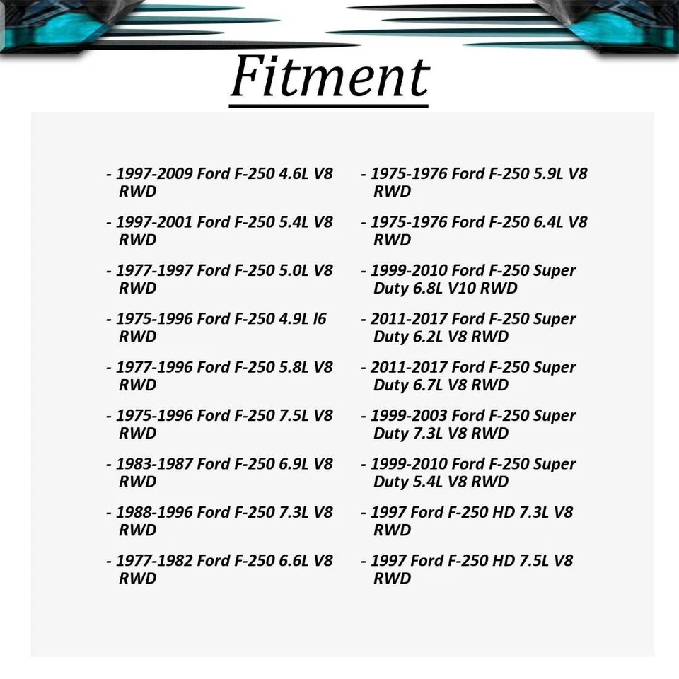 Para Ford F-250 Super Duty 1999-2003 Tracción trasera 4x Dorman eje de transmisión perno trasero Foto 2 de 4