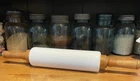 Antique 1921 Imperial Milk Glass Rolling Pin. Beautiful!
