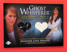 JENNIFER LOVE HEWITT WORN WARDROBE SWATCH RELIC CARD GHOST WHISPERER Season 1 2