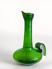 RARE VINTAGE BLENKO LIME 1950’s WAYNE HUSTED GREEN GLASS BIRD VASE 17” TALL