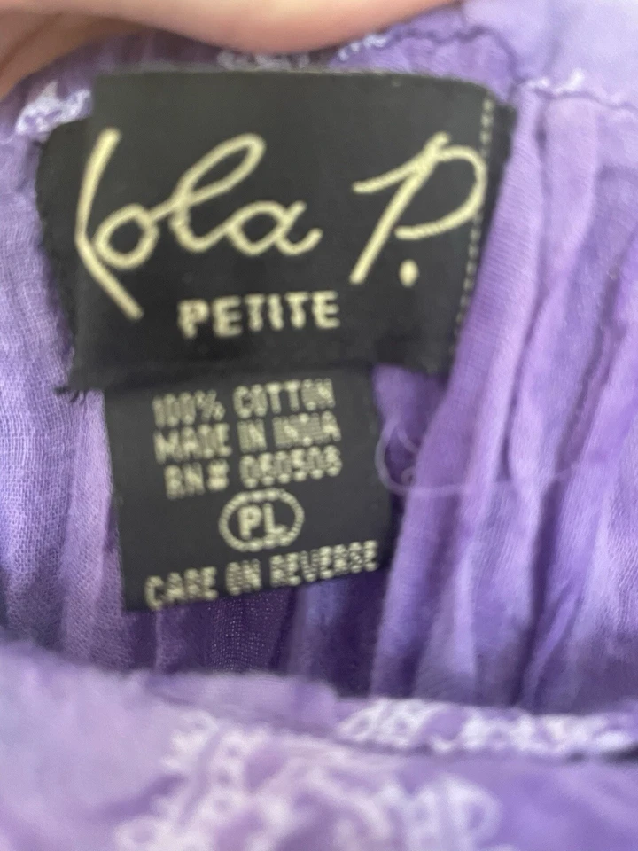 Maxi Falda Lola P. Petite Grande Bohemia Tie Dye Foto 2 de 3