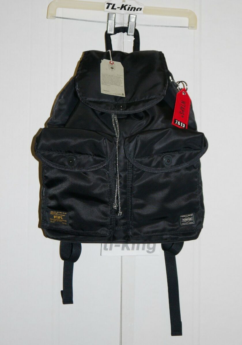 Wtaps x Head Porter Nylon Rucksack Black Backpack Japan | eBay Wtaps x Head Porter Nylon Rucksack Black Backpack Japan | eBay