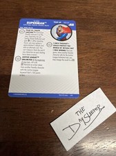 DC Heroclix Justice League Unlimited Superman 001.01 Team Up Card