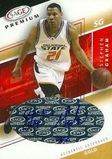 Stephen Graham autographed Basketball Card 2005 SAGE Premium Rookie #A23