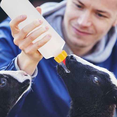Farm Feeding Bottle Animals Goat Feeder Kitten Water Bottle Puppy Feeder Goat