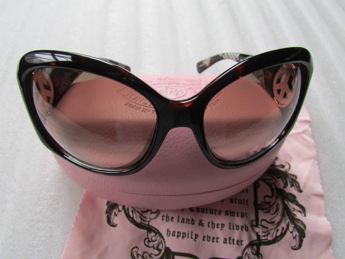 Juicy Couture Sunglasses BFF Choose Juicy Peace Brown Gold  display picture 2