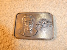 Vintage 1970s Brass Happy Days The Fonz Belt Buckle 3 1/2" Wide