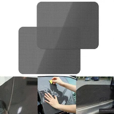 2PCS Car Side Rear Window Screen Mesh Sun Shade Cover Windshield Sunshade Visor