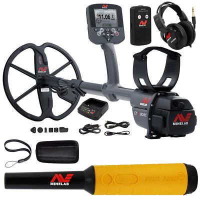 Minelab CTX 3030 Waterproof Metal Detector with Minelab Pro Find 35 Pinpointer