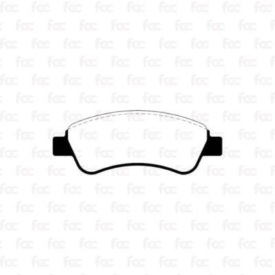 Brake Pads For Citroen Berlingo M59 Front Axle Abtex PLU3741