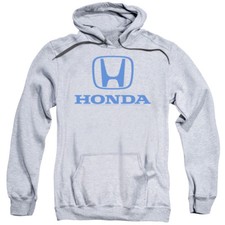 Honda Hoodie Blue Standard Logo Heather Hoody