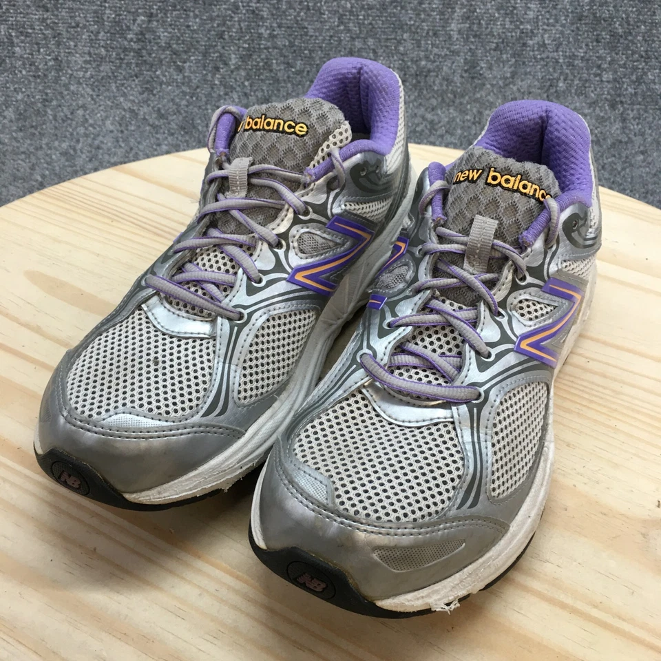 New Balance Shoes Womens 9 AA 840v2 Athletic Low Sneakers W840SP2 Purple Gray - Imagem 4 de 4