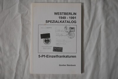 * Westberlin 1949 - 1991 Spezialkatalog 5-Pf-Einzelfrankaturen - Steinbock