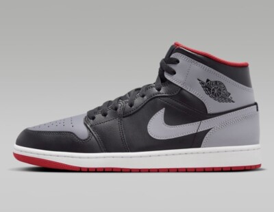 Size 13 - Air Jordan 1 Mid Bred Shadow for sale online | eBay