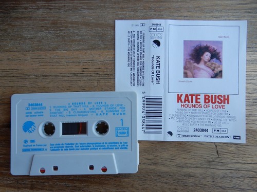KATE BUSH HOUNDS OF LOVE MUSIK KASSETTE MC TAPE PATHE MARCONI 1985 XDR RUNNING - Picture 4 of 5