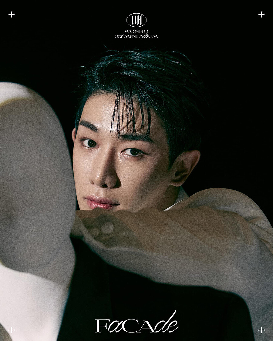 MONSTA X WONHO [FACADE] 3rd Mini Album CD+Photo Book+Card+
