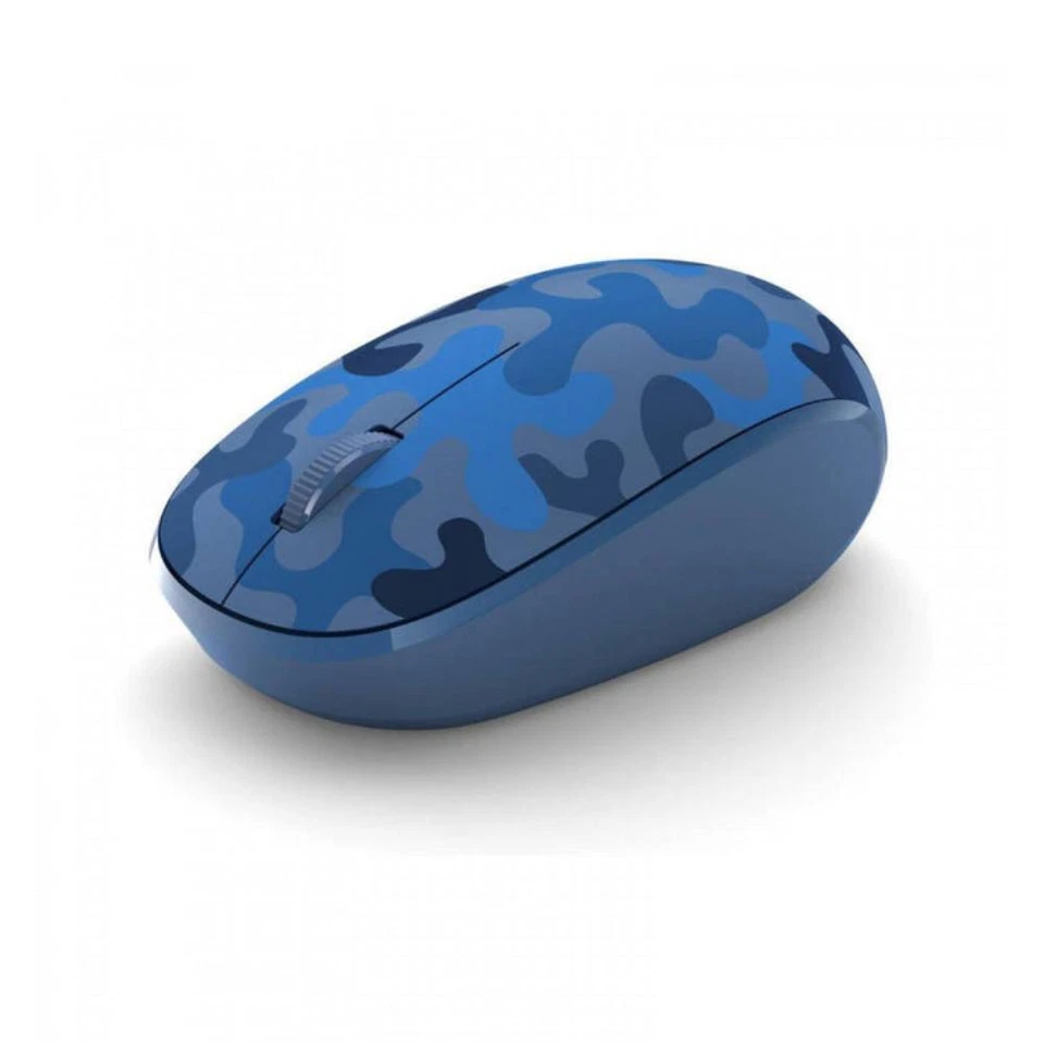 Microsoft Bluetooth Wireless Mouse Ambidextrous Optical 1000DPI - Blue Camo - Image 2 of 3
