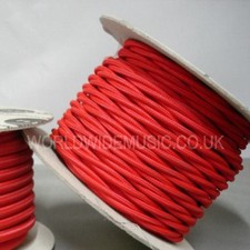 TWIST 3 Core Braided Fabric Cable Lighting Lamp Flex 3 AMP - Choice of Colours