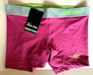 purple nike compression shorts