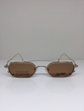 Occhiali da vista Jean Paul Gaultier JPG 55-0019 C. oro nuovi vintage con clip sole 49 mm