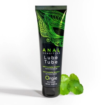 Orgies Lube Tube Gentle Sensory Gel Water Base Underwear Lubricant 100ml