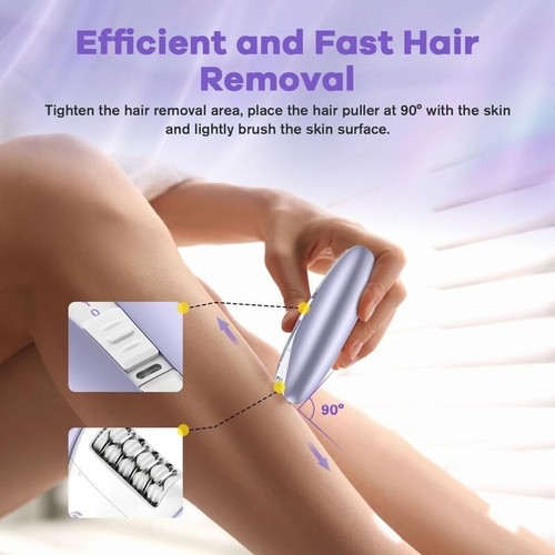 Epilator for Women, Face Epilator with 2-Speed, Quiet Facial Hair Remover for Wo - Picture 5 of 8