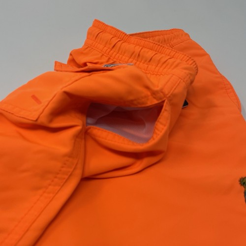 Polo Ralph Lauren Boys Swim Trunks Shorts Size 7 Super Bright Orange - Picture 9 of 9