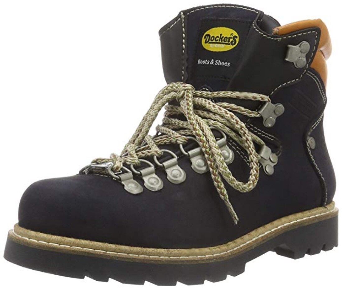 Dockers De Gerli Mujer Montañero Botas de Montaña Exterior Trekking Café
