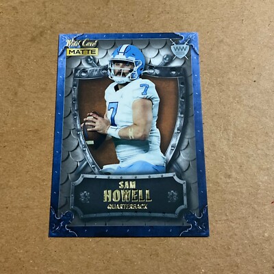 2022 Wild Card Matte Weekend Warrior WW-44 Sam Howell