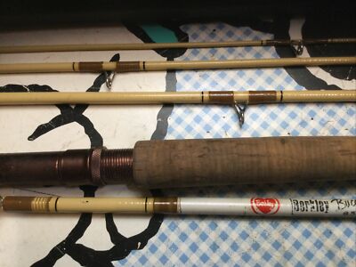 2 piece 6'6 baitcasting rods Zebco Roam Baitcast Reel & 6'6" Fiberglass Fishing Rod Combo