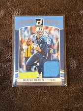 Marcus Mariota 2016 Panini Donruss Sophmore Swatches