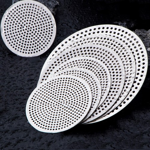 Round Gully Grid Grate Stainless Steel Drain Leaf Guard Cover Downpipe 30-200mm - Picture 3 of 45