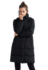 Ellos Women's Plus Size Long Hooded Puffer