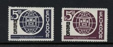 M898 Équateur 1971 Musée Postal 2v. MNH