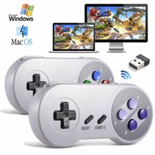 2.4G Wireless USB Controller für SNES Emulator,Gamepad für Win PC Mac&Retropie