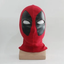 Cosplay Red Deadpool Mask Balaclava Hood X-Men Halloween Headgear Full Mask Gift