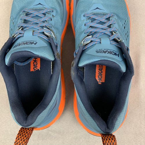 Hoka One One Mens Shoes 8.5D Provincial Blue Carrot Orange Challenger ATR 6 - Bild 10 von 13