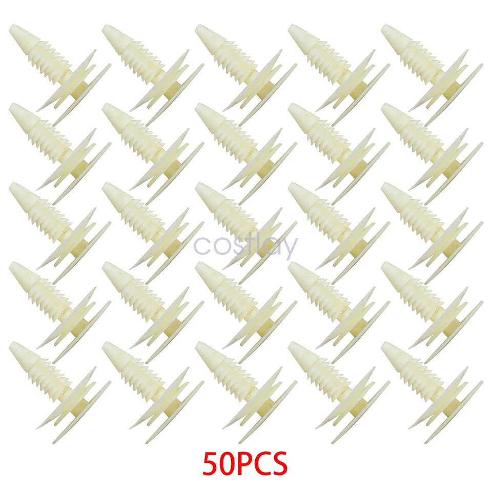 50 PIEZAS NUEVO para Chevrolet GMC Oldsmobile Buick puerta moldura panel retenedor clip Foto 2 de 4