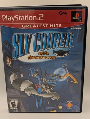Sly Cooper And The Thievius Raccoonus - PlayStation 2, Complete CIB, 1 Day Ship