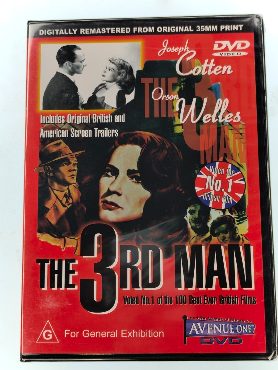 Man DVD×3 Third Man, the (DVD, 1949) for sale online | eBay