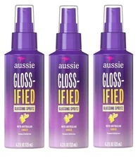 Lot of 3 Aussie Glossified Spritz Infused w/Australian Ginger 4.2oz Each