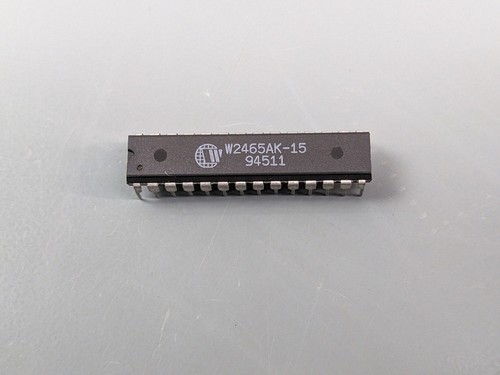 (5) Winbond W2465AK-15 64K (8K x 8) SRAM Cache RAM ICs ~ Tested Good