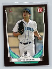 2014 Bowman Draft Picks & Prospects Black Asia Austin Cousino Seattle Mariners