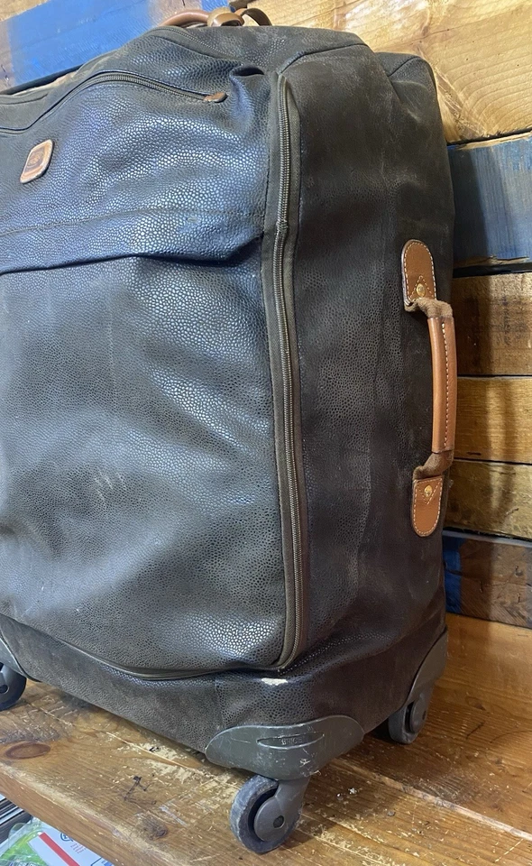 BRIC'S BROWN 24” MyLIFE Spinner Luggage Checked Bag Lightweight Suitcase As Is - Image 3 of 4