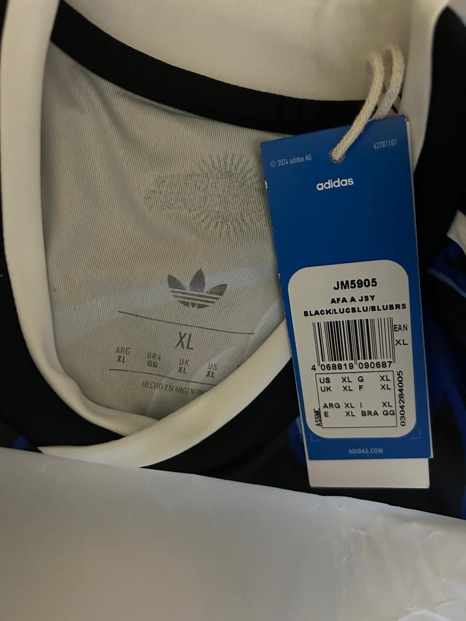 ARGENTINA AWAY SHIRT vs ENGLAND WORLD CUP 2026 MESSI #10 New With Tags FAN