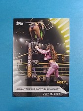 Aliyah & Shotzi 2021 Topps WWE Women's Division Wrestling Card # 42 J0079
