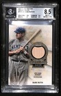 2017 Topps Tier One Legend Relics Babe Ruth BGS 8.5 /30 Bat Sliver