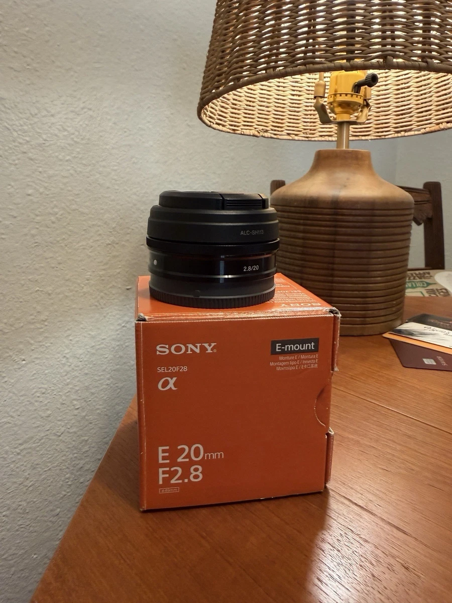 Sony SEL f/2.8 Camera Lenses 20mm Focal for sale | eBay