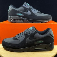 Nike Air Max 90 Tiffany Shoes Mens Black Aurora Green Sneakers