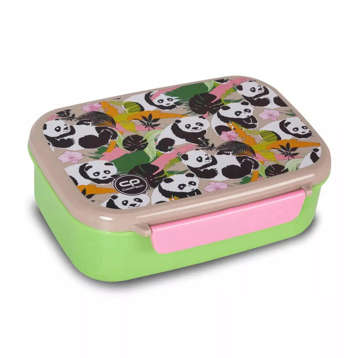 5903686368295 niadaniówka szkolna z wyjmowan przegródk COOLPACK FOODYX PANDA